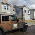 Inspect-More LLC home inspector vehicle in a Johns Creek neighborhood