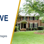 Older brick home and newer home illustrating the advantages of both housing choices
